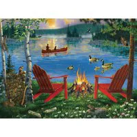 Painting By Numbers Lakeside Retreat