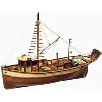 Occre 1/45 Scale Palamos Fishing Boat Model Kit