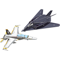 CubicFun P629H F-117 Nighthawk & F/A-18 Hornet 3D Puzzle