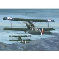 Roden 1/32 Scale British Sopwith 1 1/2 Strutter WWI Comic Fighter