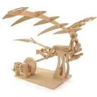 Leonardo da Vinci Ornithopter Working Wooden Model Kit