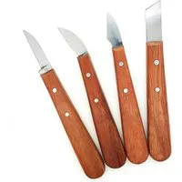 Beber Four Piece Chip Carving Knife Set