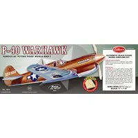 Guillows 1/16 Scale P-40 Warhawk Balsa Model Kit