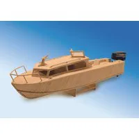 Matchmodeller Cabin Cruiser Matchstick Kit