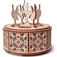 Wood Trick Dancing Ballerinas Wooden Model Kit