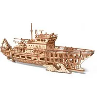 Wood Trick Ocean Explorer Yacht Wooden Model Kit