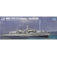 Trumpeter 1/350 Scale HMS Kent F78 Type 23 Frigate Model Kit