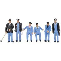 Branchline 1950s Train Crew Figures OO Gauge