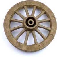 Scale Wheels for Carts and Wagons 80mm