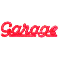 Model Garage Sign