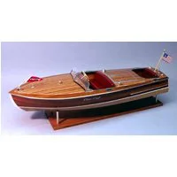 Dumas 1/8 Scale Chris Craft Racing Runabout 1949 Wooden Model Boat Kit