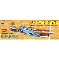 Guillows 1/30 Scale P-40 Warhawk Balsa Model Kit