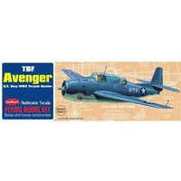 Guillows 1/30 Scale TBF Avenger Balsa Model Kit