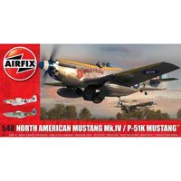 Airfix 1/48 Scale North American Mustang Mk.IV/P-51K Mustang Model Kit