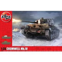 Airfix 1/35 Scale Cruiser Tank Mk.VIII A27M Cromwell Mk.IV Model Kit