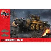 Airfix 1/35 Scale Cruiser Tank Mk.VIII A27M Cromwell Mk.VI Model Kit