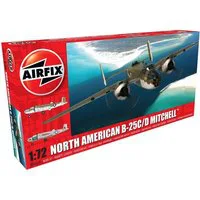 Airfix 1/72 Scale North American B25C/D Mitchell Model Kit