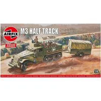 Airfix 1/76 Scale Half-Track M3 Model Kit