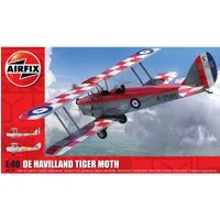 Airfix 1/48 Scale de Havilland DH82aTiger Moth Model Kit