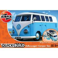 Airfix QUICKBUILD VW Camper Van Blue Plastic Model Kit