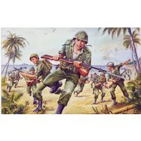 Airfix 1/76 Scale US Marines Model Kit