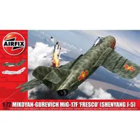 Airfix 1/72 Scale Mikoyan-Gurevich MiG-17F 'Fresco' Model Kit