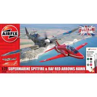 Airfix 1/72 Scale Best of British Spitfire and Hawk Model Kit