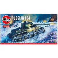 Airfix 1/76 Scale Russian T34 Model Kit