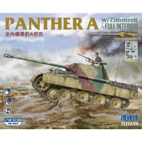 Suyata 1/48 Scale Panther A with Zimmerit Model Kit