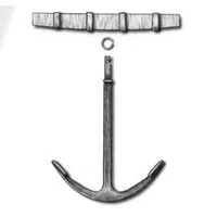 Stock Anchor Metal and Wood