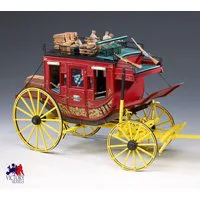 Amati 1/10 Scale Old West Stage Coach Model Kit