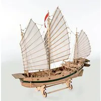 Amati 1/100 Scale Chinese Pirate Junk Model Kit