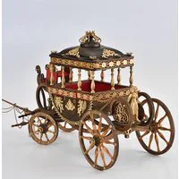 Amati 1/24 Scale Egyptian Style Royal Carriage 1819 Model Kit