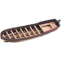 Amati Long Boat Life Boat With Interior Kit