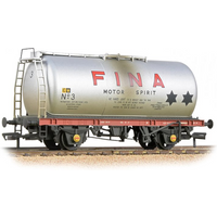 Branchline BR 45T TTA Tank Wagon 'Fina' Silver [W] OO Gauge