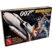 AMT 1/200 Scale Moonraker Shuttle w/Boosters Model Kit