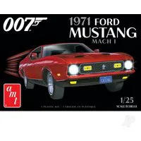 AMT 1/25 Scale James Bond 1971Ford Mustang Mach 1 Model Kit