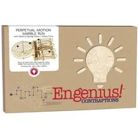 Cheatwell Engenius: Double Marble Run Wooden Model Kit