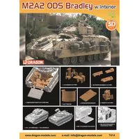 Dragon 1/72 Scale M2A2 ODS Bradley with Interior Model Kit