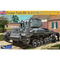 Gecko 1/35 Scale Kreuzer Panzerkampfwagon Mk.II Model Kit