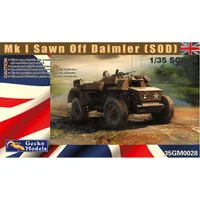 Gecko 1/35 Scale MK I Sawn Off Daimler (SOD) Model Kit