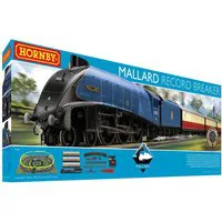 Hornby Mallard Record Breaker Train Set