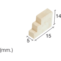 Aedes Ars Large Battlement Support 14 x 15 x 5 (Pack of 50 Supports)