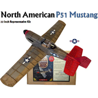 Hensons North American Mustang P51 Model Kit