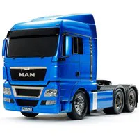 Tamiya 1/14 Scale MAN TGX 26.540 6x4 Light Metallic Blue Model Kit