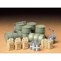 Tamiya 1/35 Scale German Fuel Drums Model Kit