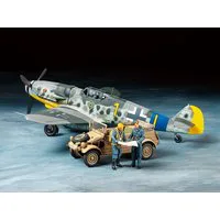 Tamiya 1/48 Scale Messerschmitt Bf109 G-6 & Kübelwagen Type 82 Model Kit