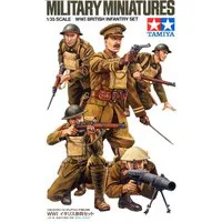 Tamiya 1/35 Scale WWI British Infantry Figures