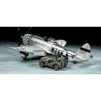 Tamiya 1/48 Scale P-47D Bubbletop & 4x4 LV Model Kit