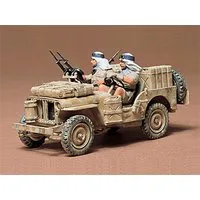 Tamiya 1/35 Scale British SAS Jeep with Figures Model Kit